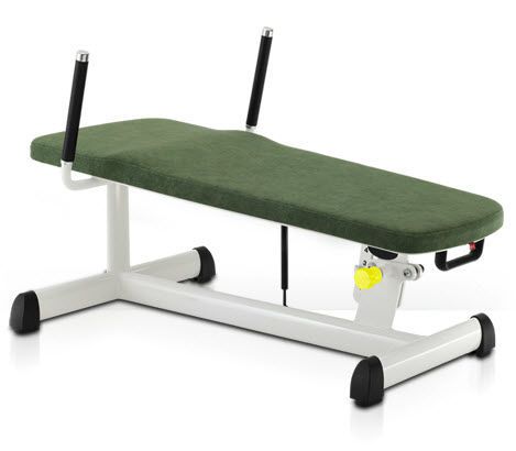 Abdominal crunch bench (weight training) / abdominal crunch / rehabilitation / adjustable 00003232 gym80 International