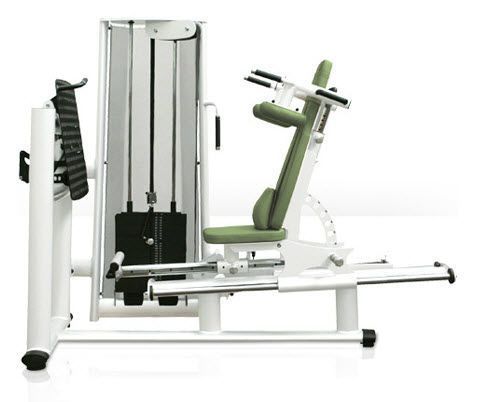 Weight training station (weight training) / leg press / rehabilitation 00003283 gym80 International