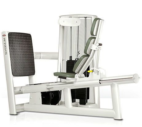 Weight training station (weight training) / leg press / rehabilitation 00003258 gym80 International
