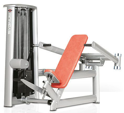 Weight training station (weight training) / inclined chest press / traditional 00003032 gym80 International