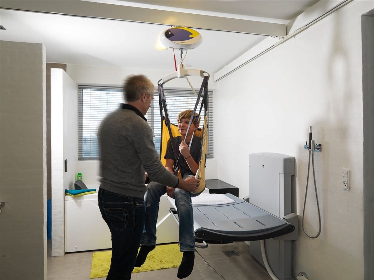 Ceiling-mounted patient lift GH1 Series Guldmann