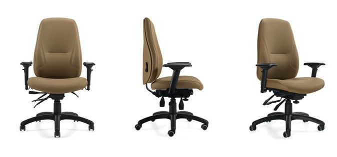 Office chair / with armrests / on casters Harmony Global Care