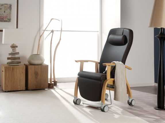 Medical sleeper chair / on casters / with legrest / reclining / manual Fero 07579 Haelvoet