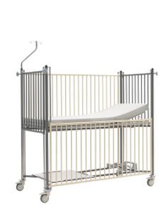 Hospital bed / on casters / 1 section / pediatric Nino intensive Haelvoet