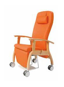 Medical sleeper chair / on casters / reclining / with legrest / manual Fero 04208 Haelvoet