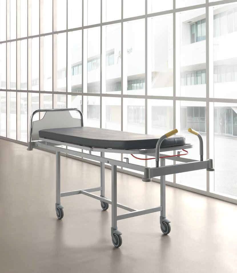 Transport stretcher trolley / 2-section Vico 09807 Haelvoet