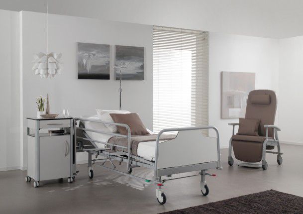 Hospital bed / mechanical / Trendelenburg / height-adjustable Siena Haelvoet