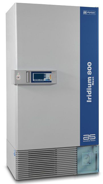 Laboratory freezer / cabinet / ultralow-temperature / 1-door IRIDIUM Next V series Angelantoni Lifescience