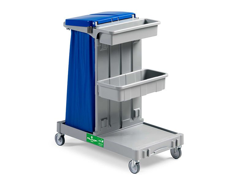 Cleaning trolley / with waste bag holder ALPHA 4100 FILMOP