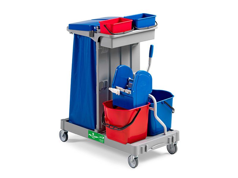 Cleaning trolley / with waste bag holder / with bucket FILMOP