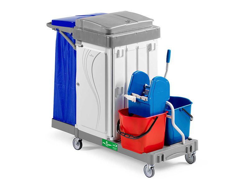 Cleaning trolley / with bucket / with waste bag holder MA1601400U000 FILMOP