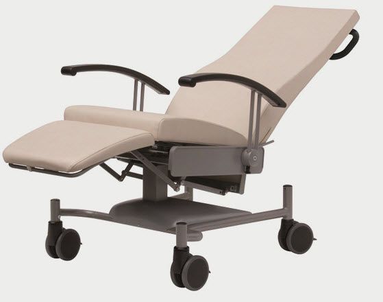 Patient transfer chair with adjustable backrest carryLine CROSS GREINER GmbH