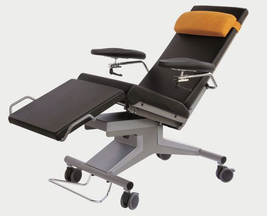 Electrical blood donor armchair / on casters multiline bps comfort GREINER GmbH