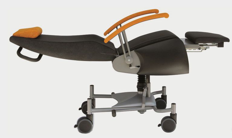 Medical examination chair / hydraulic / height-adjustable / on casters careLine HV GREINER GmbH