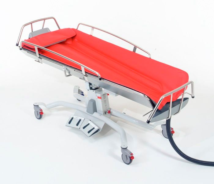 Electrical shower trolley / bariatric / height-adjustable FORELLI Horcher Medical Systems