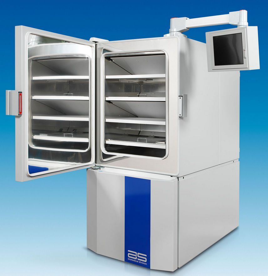 Blood plasma freezer / upright / 1-door Plasmafrost ITeM™ Angelantoni Lifescience