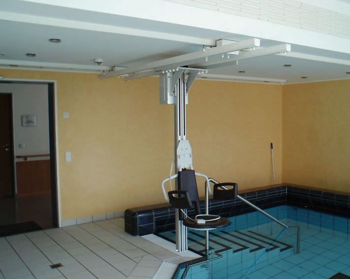Ceiling-mounted patient lift / pool CAESAR C100-1000 Horcher Medical Systems