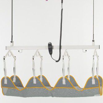 Patient lift sling / supine position UBT STRETCHER Horcher Medical Systems