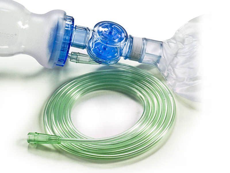 Infant manual resuscitator / with pop-off valve / reusable 280 ml, 40 cmH2O | 60203 Hsiner