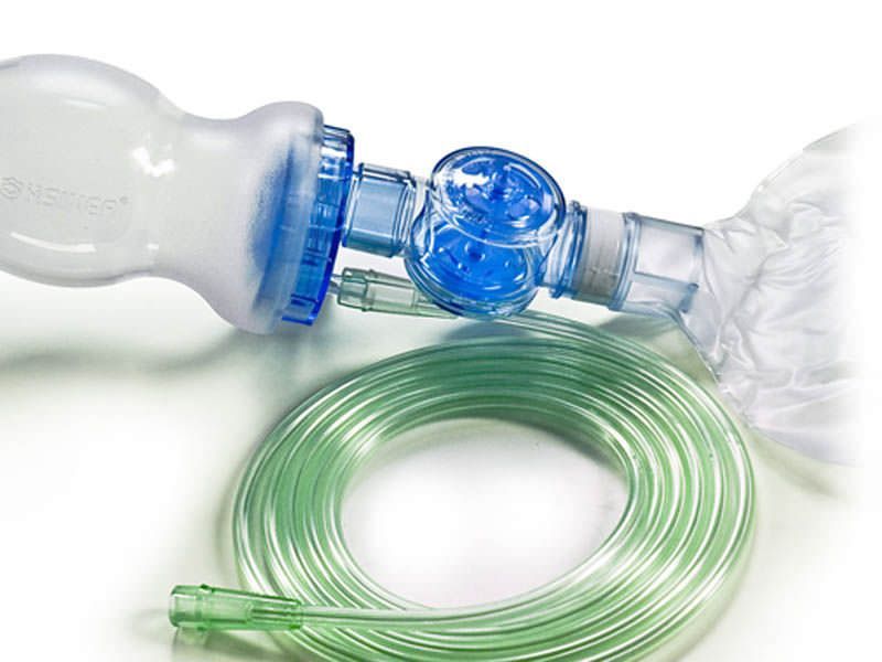 Infant manual resuscitator / with pop-off and PEEP valves / reusable 280 ml, 2 - 10 cmH2O | 60213 Hsiner