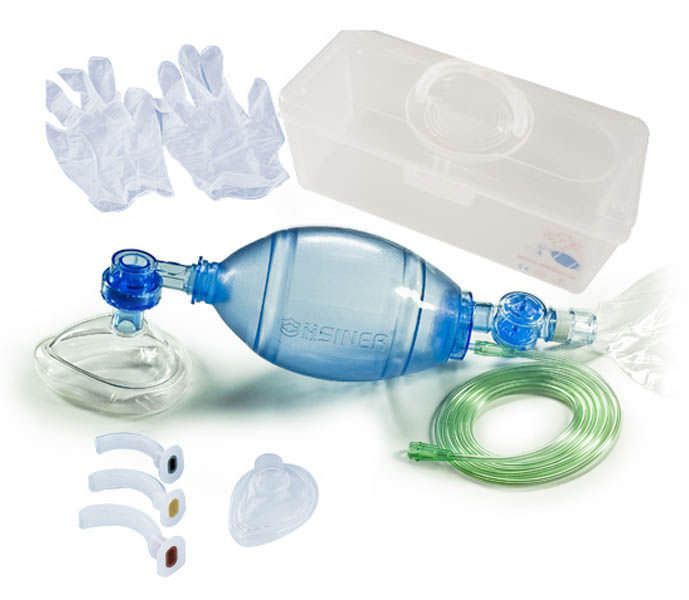 Manual resuscitation medical kit 1500 ml | 60109 Hsiner