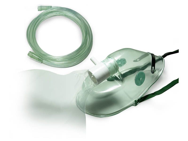 Oxygen mask / facial / PVC / high-concentration 30124 Hsiner