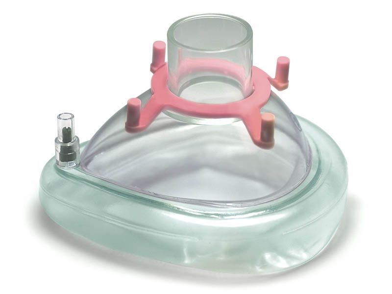 Anesthesia mask / facial / PVC / disposable 20161 Hsiner