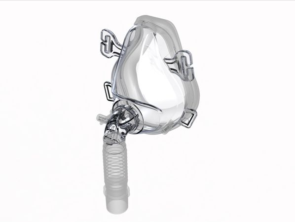 Artificial ventilation mask / facial / silicone 11163 Hsiner