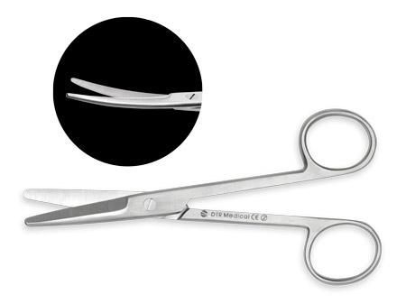 Surgical scissors / Mayo / curved 14 cm DTR Medical