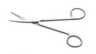 Surgical scissors / Metzenbaum / curved 18 cm DTR Medical