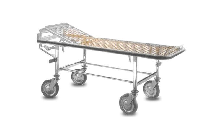 Transport stretcher trolley / mechanical / 2-section HMF-1030 A.A.MEDICAL