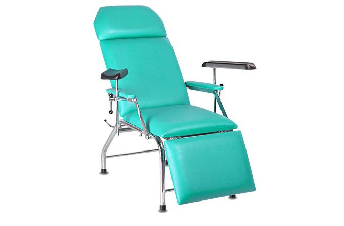 Medical examination chair / hydraulic / height-adjustable / 3-section HMF-1620 A.A.MEDICAL