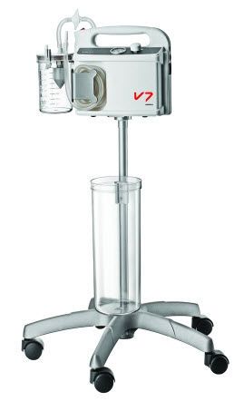 Electric surgical suction pump / handheld / for minor surgery V7 g HERSILL