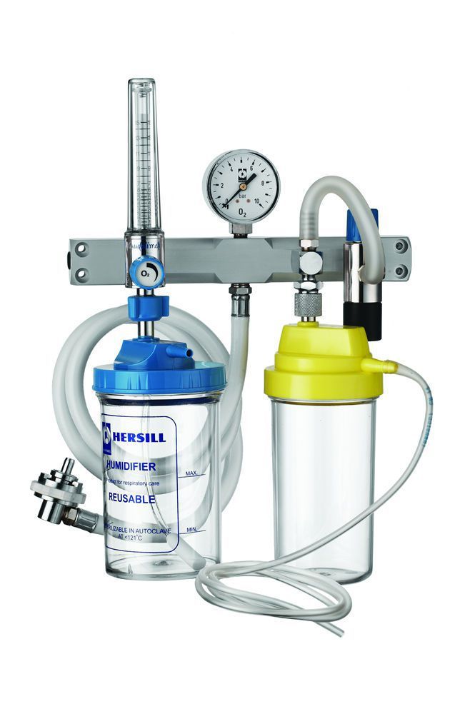 Portable oxygen therapy system / with oxygen cylinder HERSILL