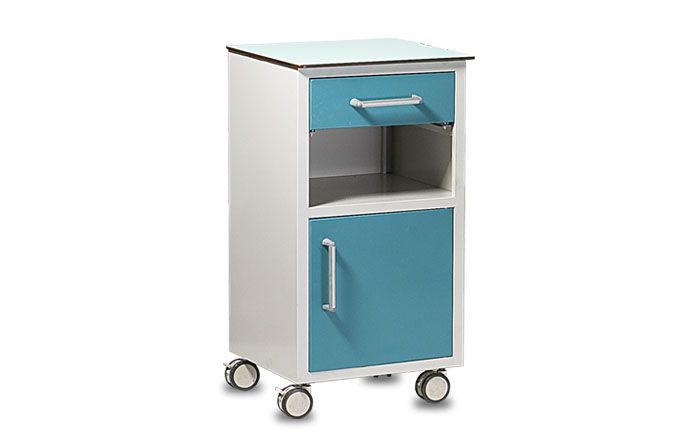 Bedside table / on casters Simple2 A.A.MEDICAL