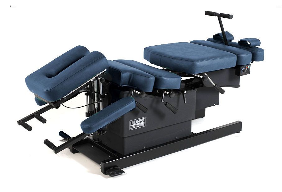 Electrical chiropractic table / height-adjustable / 6 sections Hill AFT Hill Laboratories