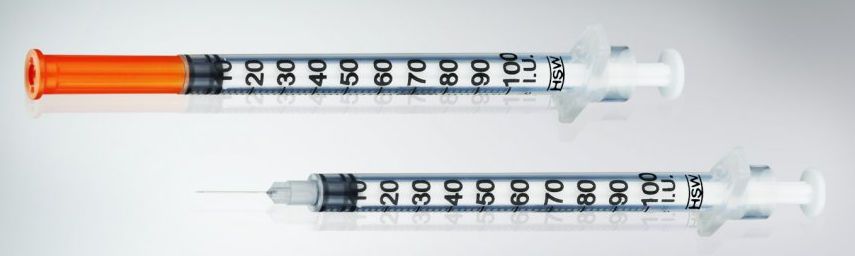 Insulin syringe HSW SOFT-JECT® Henke-Sass, Wolf