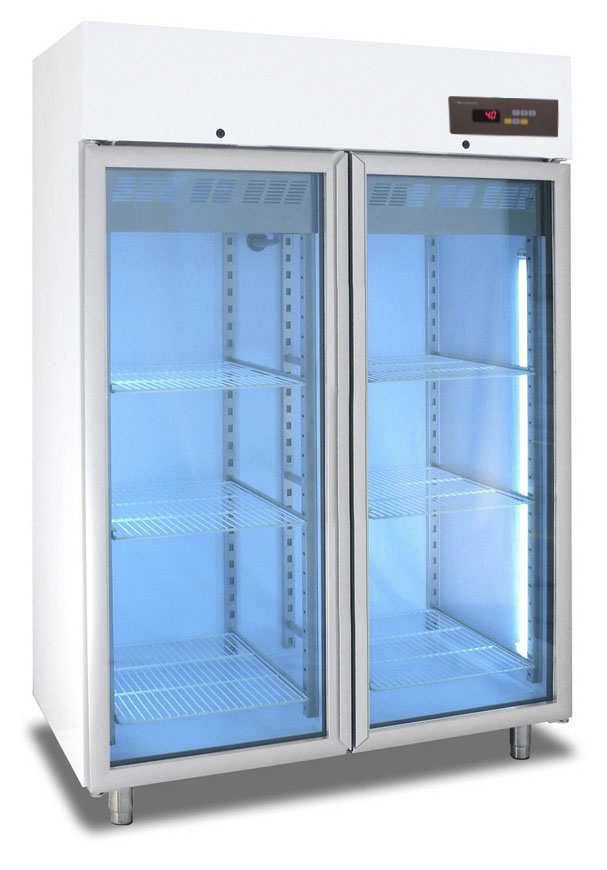 Laboratory freezer / cabinet / 2-door LFG series IKS International
