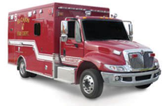 Emergency medical ambulance / type III / type I / box Brigadier Marque Ambulance