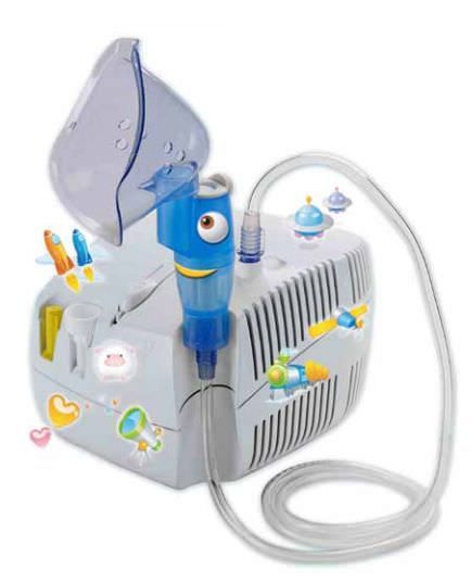Pneumatic nebulizer / with mask / with compressor / pediatric AeroKid MED 2000