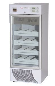 Blood bank refrigerator / cabinet / with automatic defrost / 1-door +4 °C, 250 L | Pingu Twin 250 touch Lmb Technologie GmbH