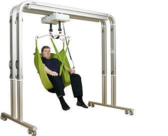 Mobile patient lift / hand / bariatric 500 kg | ultra twin Benmor Medical