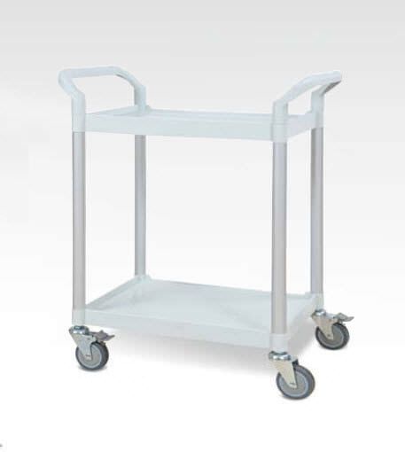 Treatment trolley / 2-tray UC3120 Machan International Co., Ltd.