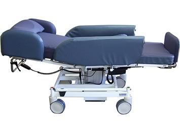 Electric stretcher chair / adjustable / with adjustable backrest / 3-section 180 kg | cura care Benmor Medical