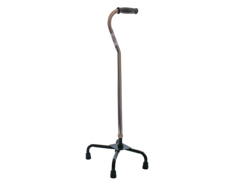 Quadripod walking stick / with offset handle / height-adjustable AYSC-3011 Lapastilla Soluciones Integrales SL