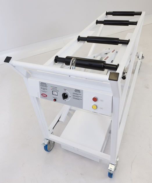 Mortuary trolley / loading / lifting / electro-hydraulic 180 kg LEEC