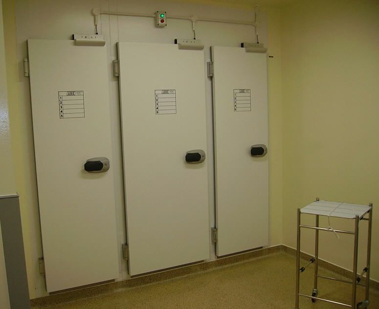 Multiple-body refrigerated mortuary cabinet / modular LEEC