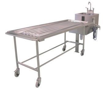 Embalming table / on casters Fixed LEEC