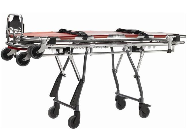Mortuary stretcher trolley / height-adjustable / mechanical / 1-section 190 Kg | ISP LEEC