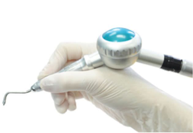Pneumatic dental air polisher / handpiece Beyes Dental Canada